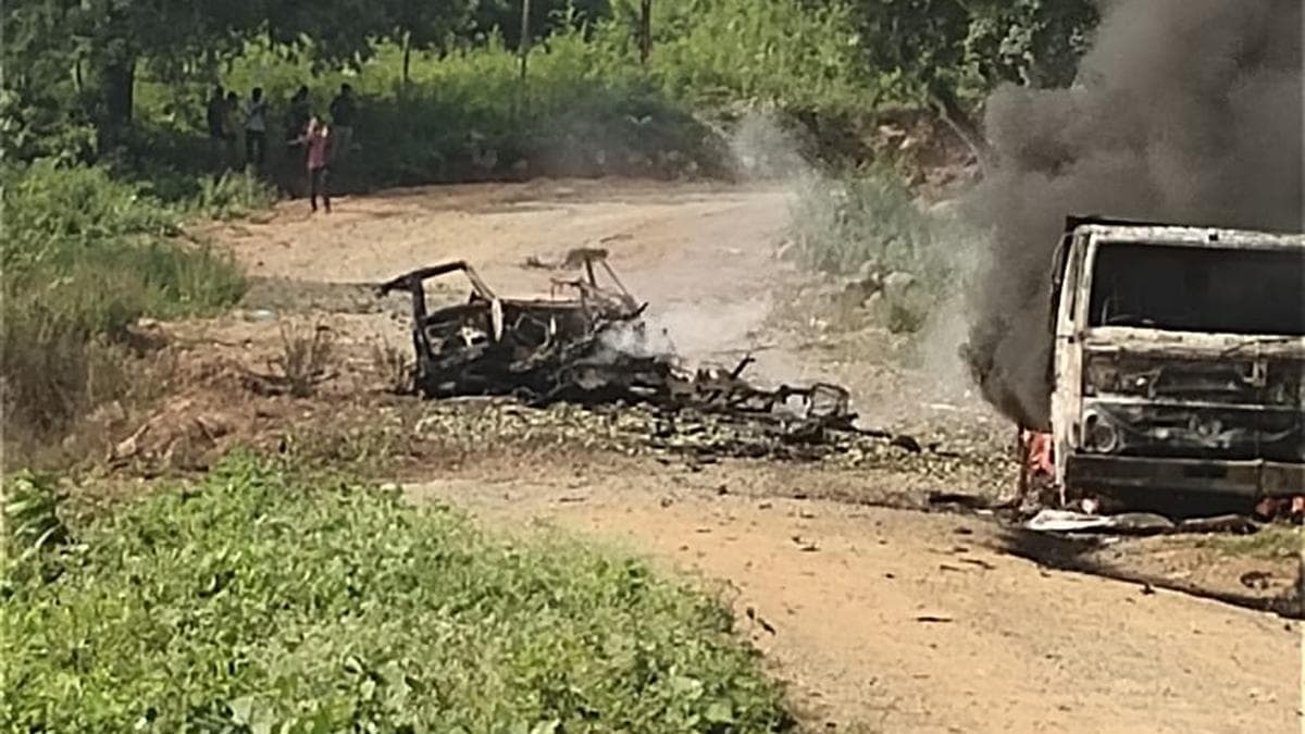 Tragic Fuel Transfer Accident Leaves Four Dead After Dual-Vehicle Fire in Alluri Sitharama Raju District