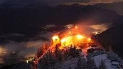 Historical Eagle's Nest Retreat Engulfed in Flames as Bavarian Authorities Detain Suspect