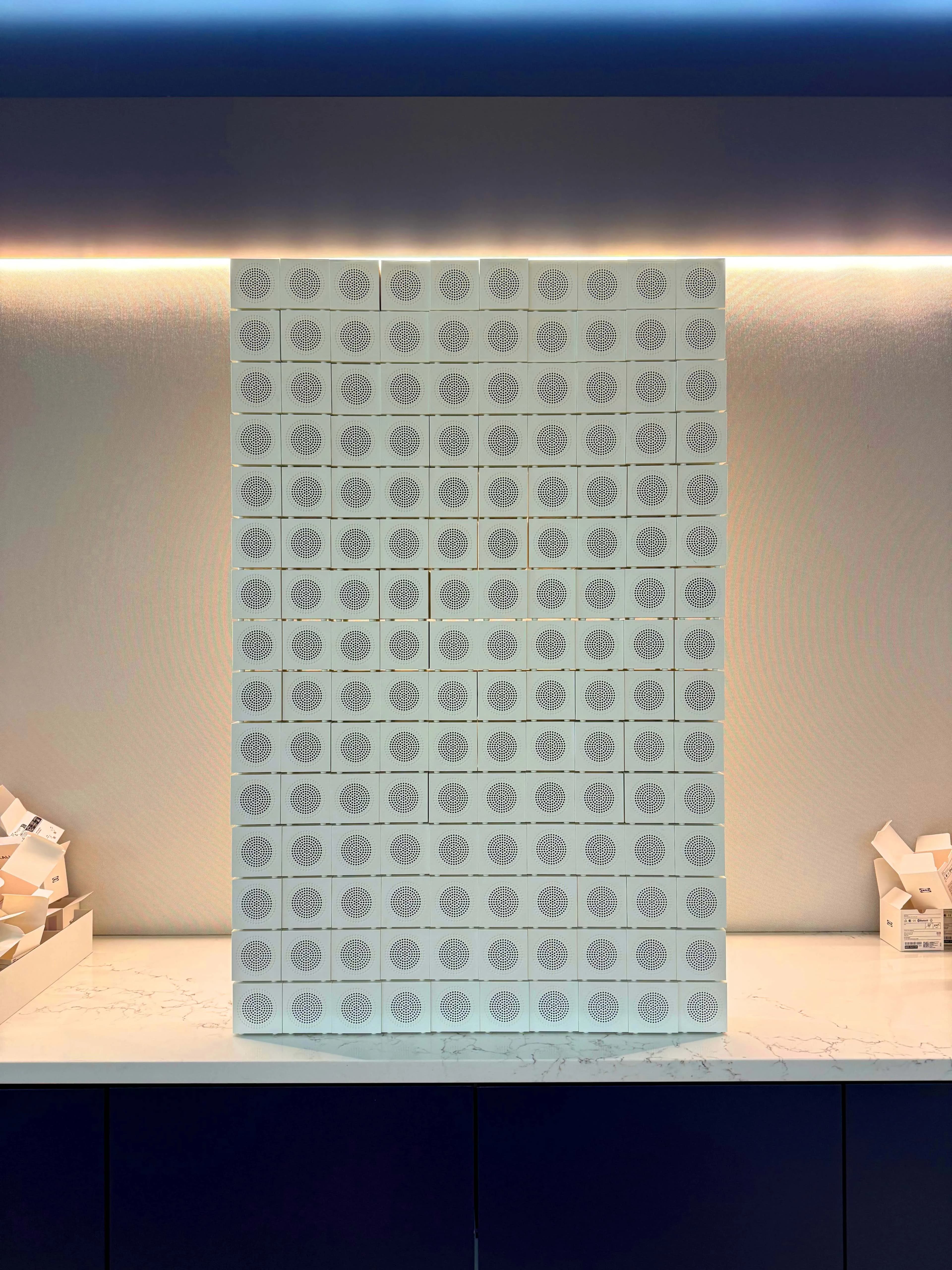 Sonic Monolith: Tech Journalists Link 150 Budget IKEA Speakers in Massive Audio Experiment