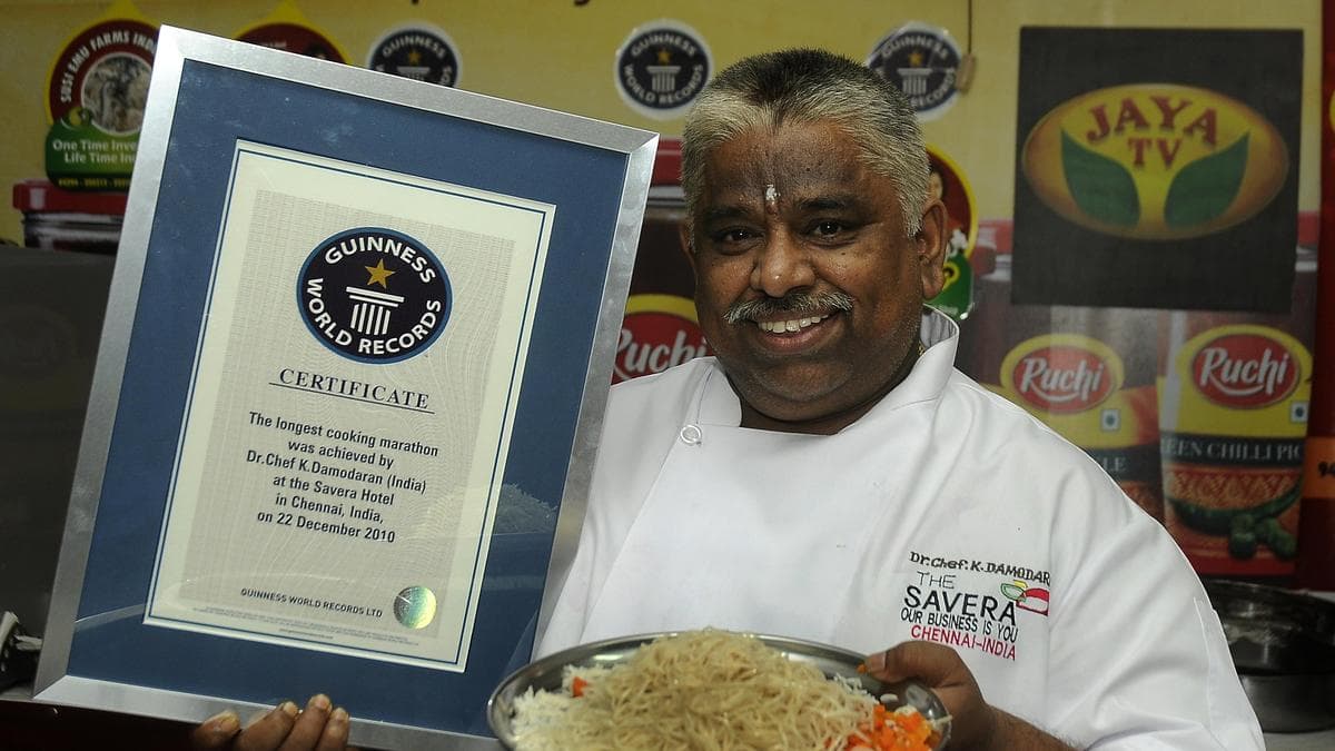 Renowned Culinary Icon and Padma Shri Awardee Chef Damu Passes Away at 72