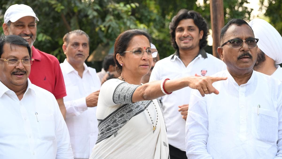 Supriya Sule Raises Alarm Over Alleged Spy Cameras During Maharashtra Legislative Council Elections
