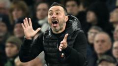 De Zerbi Sparks Tottenham Revival as North London Side Claims Third Consecutive Victory