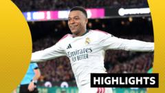 Kylian Mbappe Strikes Late to Seal Real Madrid Victory in Thrilling El Clasico