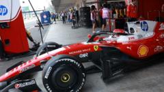 Charles Leclerc Sets Early Pace for Ferrari in Opening Mexico City Grand Prix Practice