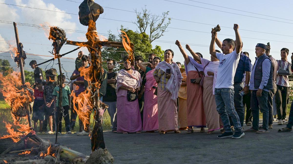 Meitei groups hold rally in Imphal; Manipur CM's resignation, abrogation of SoO truce pact sought