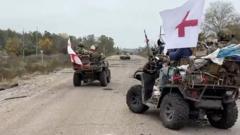 Mass Exodus Unfolds in Oleshky as Humanitarian Corridor Grants Fleeting Escape from Russian-Occupied Zone