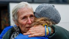 Emotional Rebirth: Ukrainian Families Reunite Following Historic Oleshky Evacuation